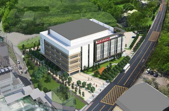 桃园杨梅跆拳道特色多功能体育园区示意图。（工务局提供／萧灵玺桃园传真）