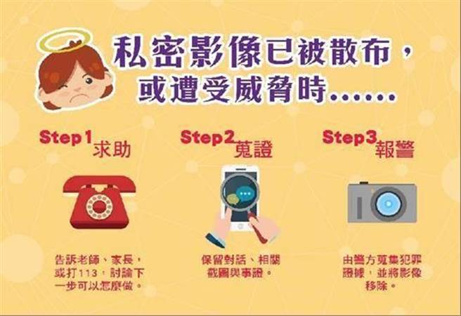 金门警方提醒网路交友陷阱多，千万莫传私密照以免带来困扰。（警方提供）