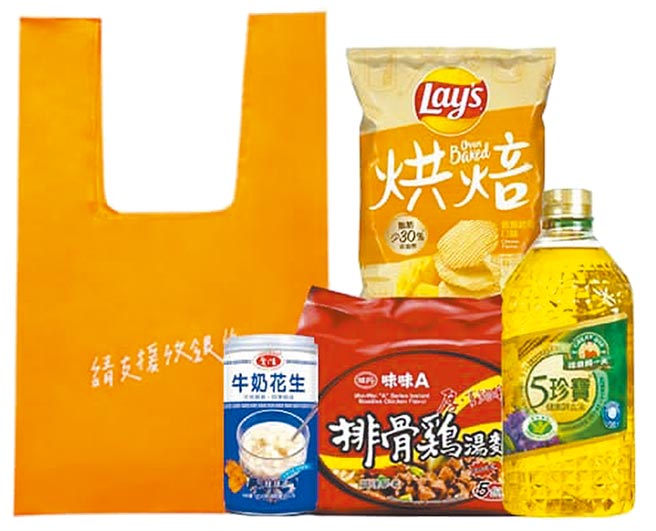 Uber Eats x 全联「中元好物祭」专区，精选最低6折起的歷年中元百大热销品项，更推出「中元拜拜组合包」以及限量万份的「请支援收银购物袋」。（Uber Eats提供）