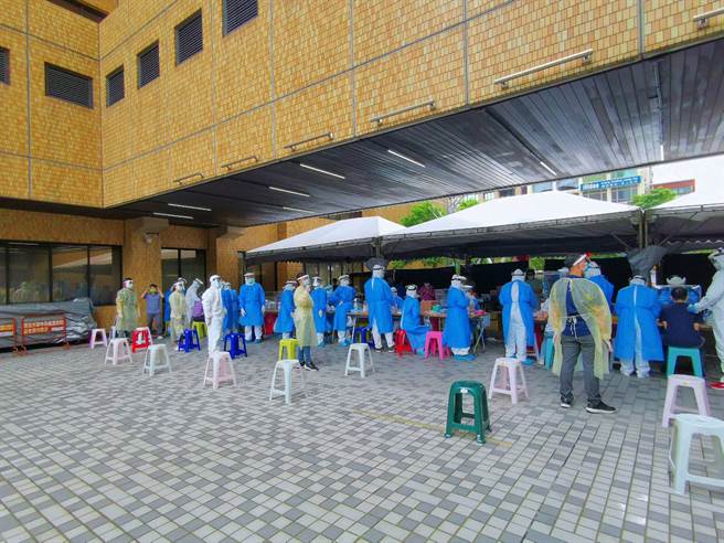 台電群聚採檢2685人結果出爐。（圖／台電提供）