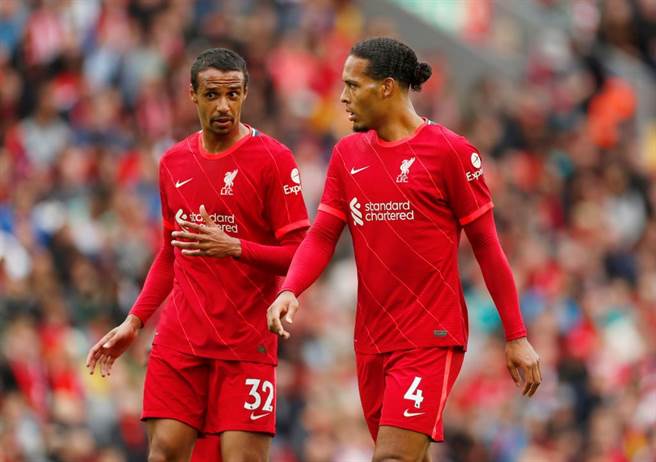 范戴克 和 马蒂普 上赛季休息了一段长时间本赛开季一起伤癒復出 （图片来源︰达志影像）