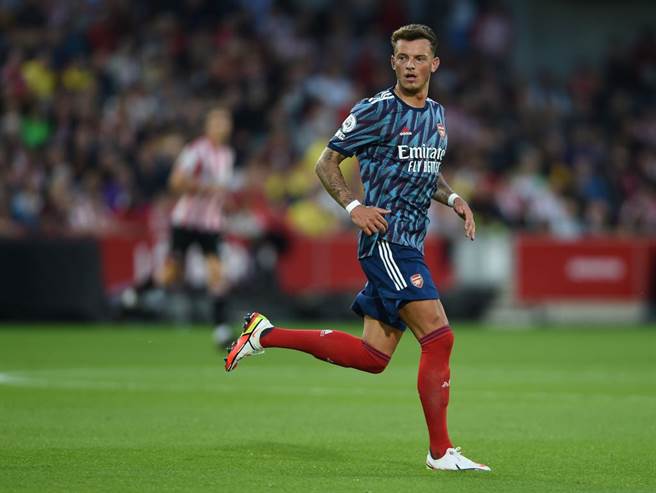 本赛季新加盟兵工厂的 本·怀特 开幕战表现一般（图片来源︰达志影像）