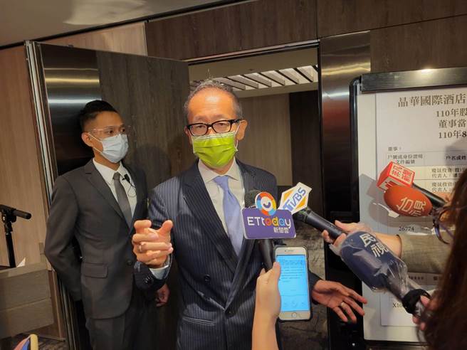 晶華酒店董事長潘思亮。（黃琮淵攝）