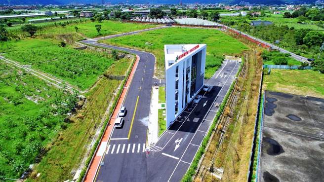 埔里微型園區，吸引知名廠商進駐。（南投縣政府提供／廖志晃南投傳真）