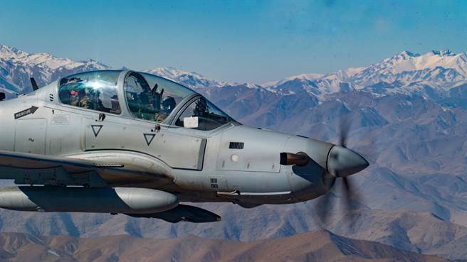 智库学者指出，阿富汗空军机队极度仰赖美方支援，即便塔利班缴获大量飞机，也难以发挥作用。图为阿富汗空军A-29。（图／DVIDS）