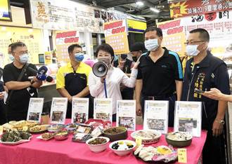 台中號稱「米其林城市」 盧秀燕親到公有市場推廣平民美食