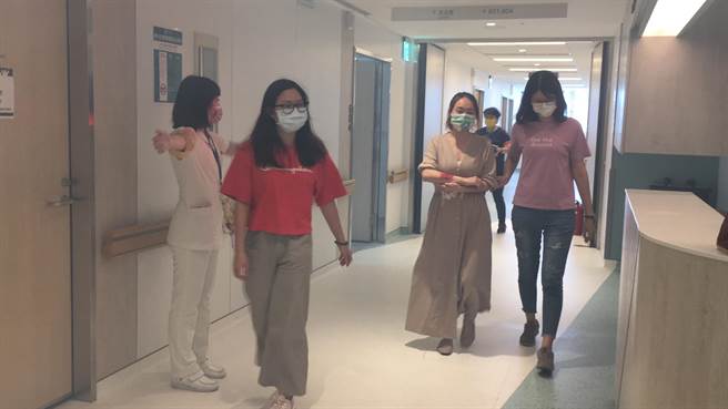 高市导入智慧救灾系统，今天在博田医院实兵演习。（柯宗纬翻摄）