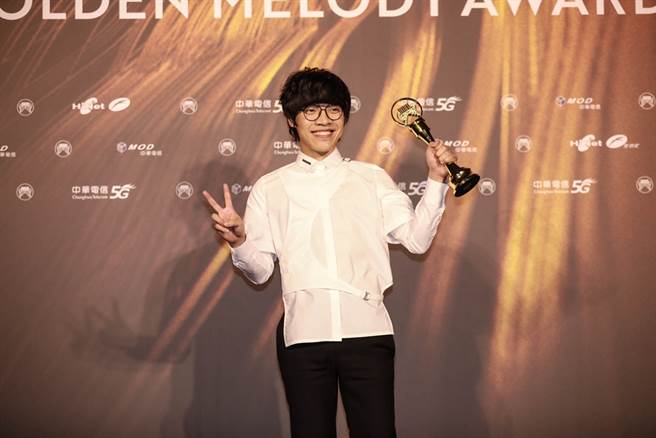 盧廣仲獲年度歌曲獎。（圖／台視提供）