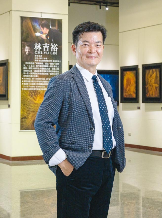 艺术家林吉裕作品在两大国际大展中大放异采。图／林吉裕提供