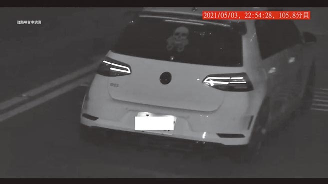 台北市設置固定式聲音照相設備取締噪音車輛，今年1至7月共開罰203件違規超標。（台北市環保局提供／張立勳台北傳真）