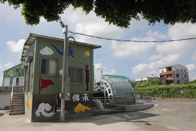 为提升麻豆区埤头里永安宫社区抽排量，南市府争取前瞻基础建设计画经费3000万元来新建抽水站。（台南市政府提供／张毓翎台南传真）