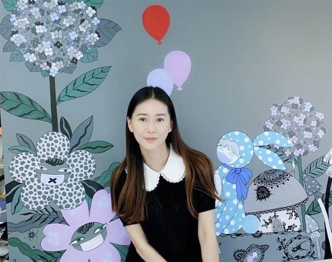 米凯莉的绘画作品充满童趣。（米凯莉提供）