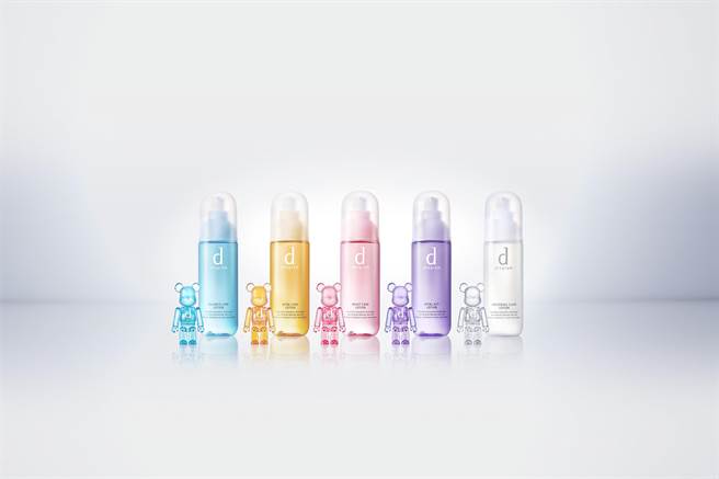 保养品牌敏感话题携手潮流品牌BE@RBRICK推出联名限定组。（d program提供）