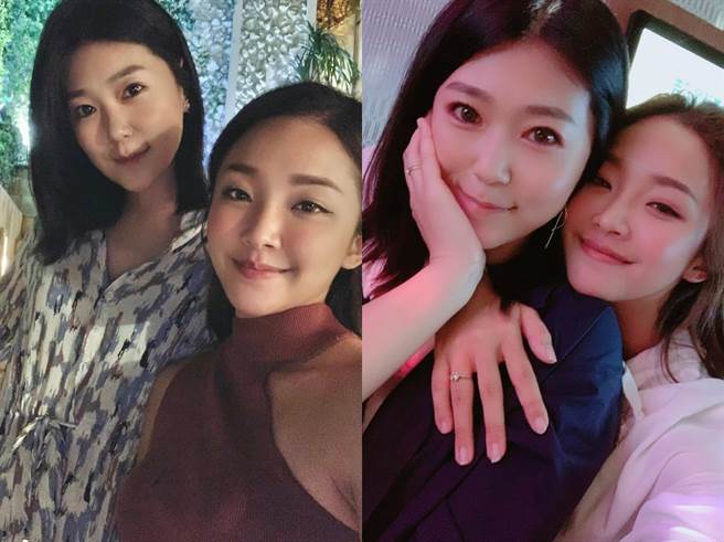 曹雅雯、赖慧如私下是超级姊妹淘。（民视提供）