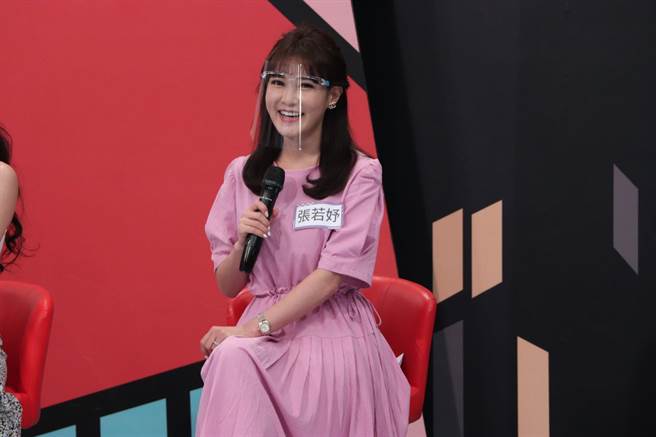 中天主播張若妤曾遇過行徑誇張的瘋狂粉絲。（中天綜合台提供）