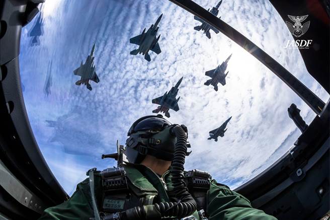 日本空自将于今年内与印度空军战机进行共同训练。图为空自F-15J。（图／航空自卫队脸书）