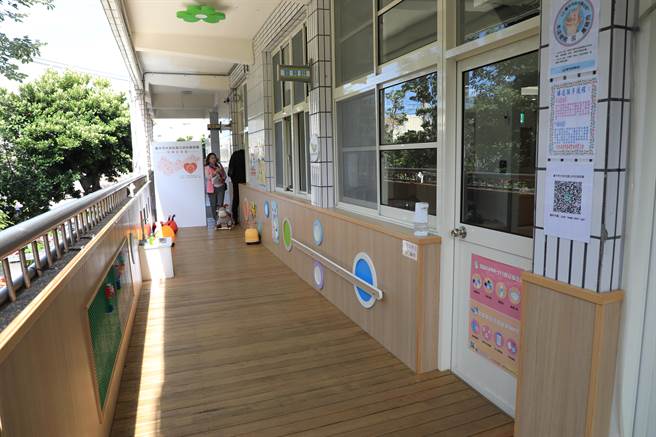 大安区社区公共托育家园23日正式诞生。（陈淑娥摄）