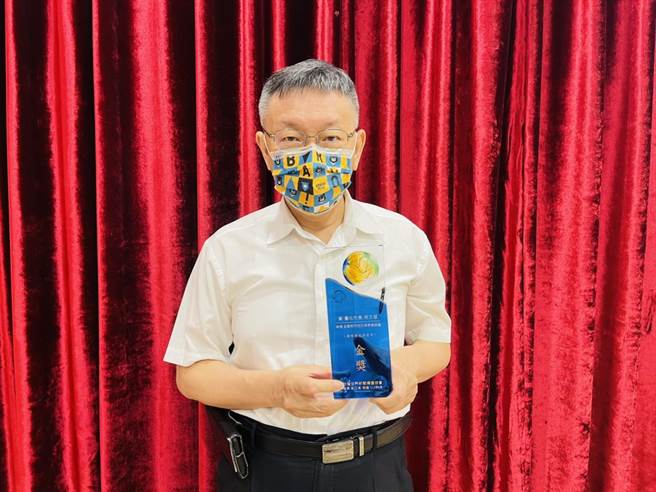 台北市长柯文哲。（张颖齐摄）