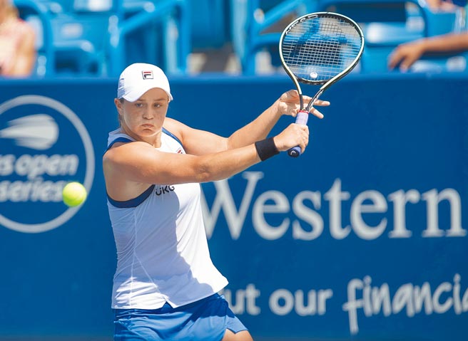 世界球后巴蒂首闯辛辛那提女单决赛。（路透）