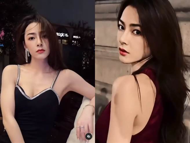 汪东城扮女装的模样高冷艷丽。（图／IG@汪东城）