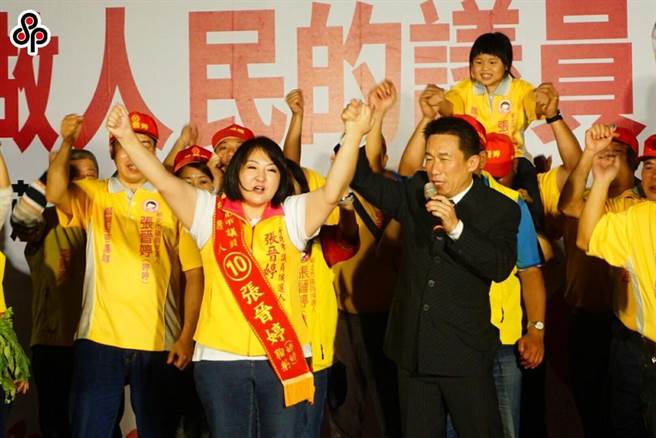 前新北市议员张晋婷7年前竞选连任时，她的竞选干部被控花40多万元席开80桌，免费招待选民吃海鲜。（本报资料照片）