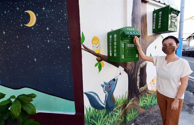 台东县政府打造转角遇到艺术，成为街角打卡新亮点。（庄哲权摄）