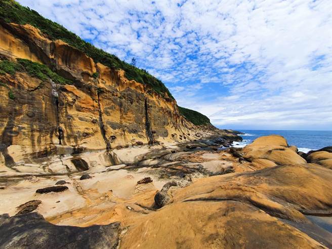野柳地质公园因女王头名闻遐迩，园区9月将开放今年最后一檔「女王的秘密花园」深度地质体验游程。（野柳地质公园提供）