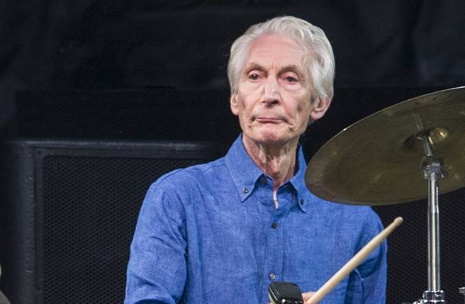 滚石乐团鼓手查理瓦兹传出病逝。（图／达志影像）