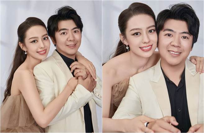 郎朗和吉娜爱丽丝越来越像。（图／取材自吉娜爱丽丝微博）