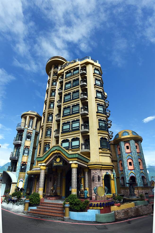 国内有低调企业家因热爱旅游，因此打造「水上明月」海景渡假旅店，预计年底开幕营运。（水上明月旅店提供／陈佑诚传真）