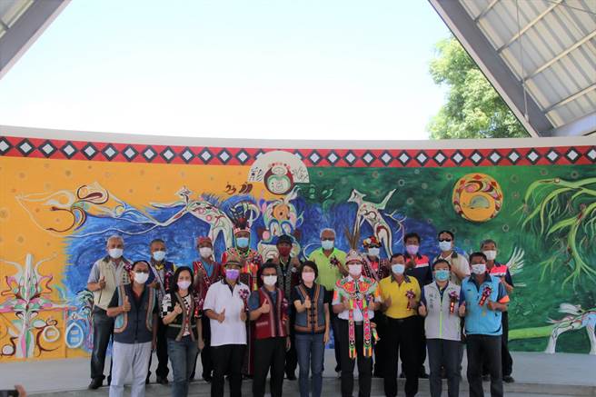 台东县池上乡福原部落聚会所25日举行落成启用典礼。（台东县政府提供／蔡旻妤台东传真）