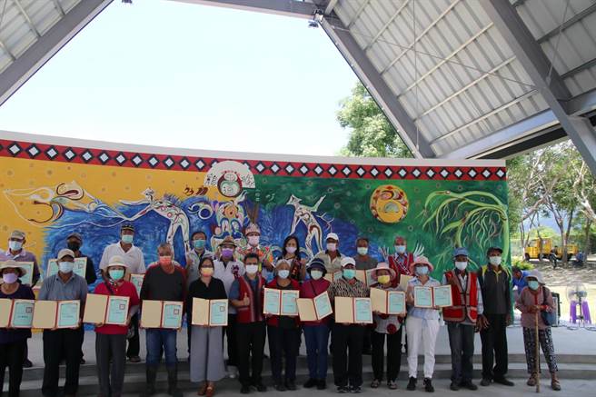 台东县池上乡福原部落聚会所25日举行落成启用典礼。（台东县政府提供／蔡旻妤台东传真）