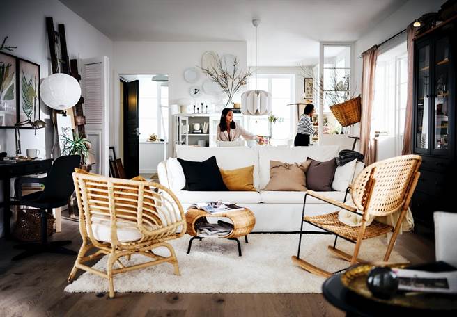 IKEA发现疫后能够可方便移动、多功的产品，较符合消费者弹性空间需求。（IKEA提供）