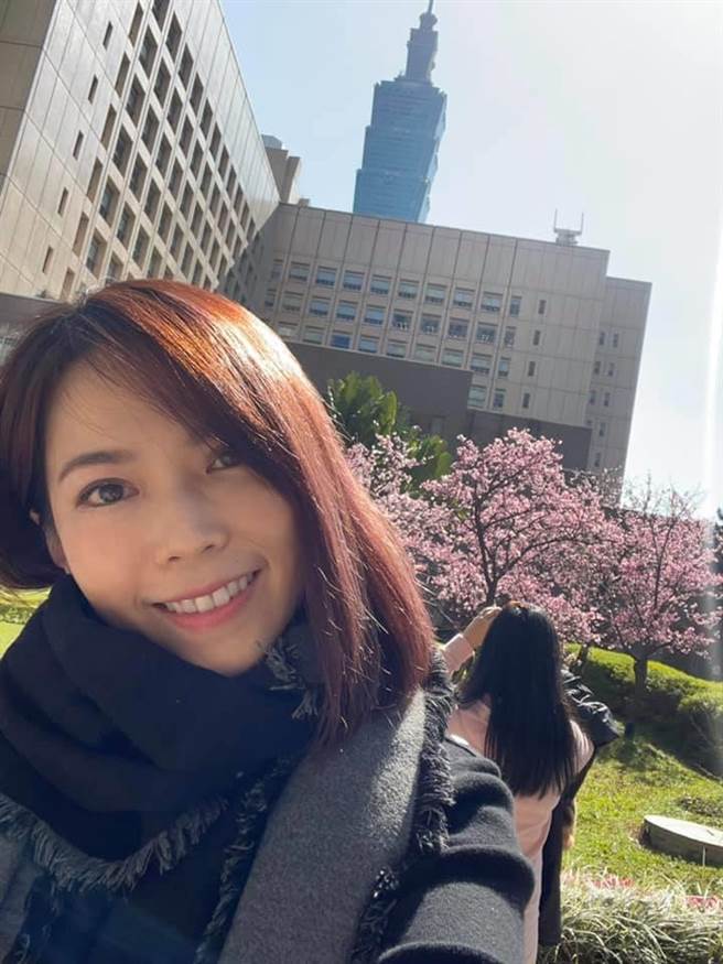 北市府發言人陳智菡反擊，批評者根本是行文字獄。（摘自陳智菡臉書／張穎齊台北傳真）