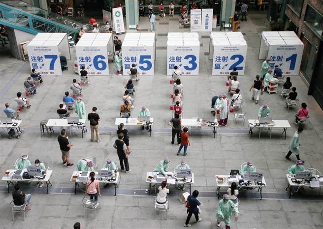图为接种站画面。（图／本报系资料照）