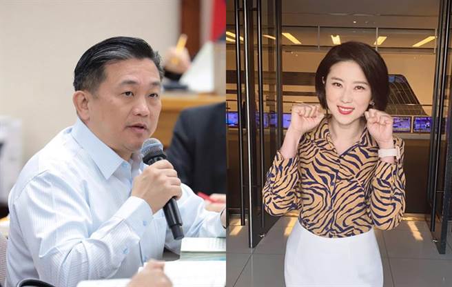 許貴雅發文透露護理師爆料某女主播素顏差很多，引來王定宇留言追問是誰。（圖／FB@王定宇、許貴雅）