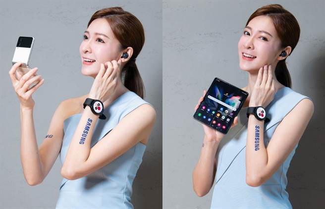 台湾三星宣布推出「星机免费试用计画」开跑，旗舰生态圈产品一次体验 。（三星提供／黄慧雯台北传真）
