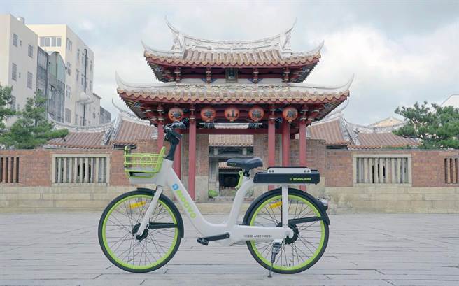 彰化公共自行车MOOVO抢先亮相，鹿港首发30日起200台供骑乘。（运点提供／吴敏菁彰化传真）