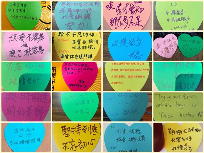 參與學員教師在高雄大學舉辦的「Power e教師培力學程」線上研習營中分享課程收穫。（高雄大學提供／林瑞益高雄傳真）