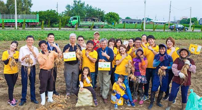 云林县水林乡地方创生，打造优质地瓜品牌。（苏嘉益提供／张朝欣云林传真）