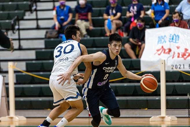 目前效力大陆CBA天津队的林庭谦。(取自FIBA官网)