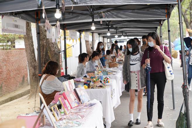 光復新村「Young！好样市集」，将于周末登场。（台中市政府提供）