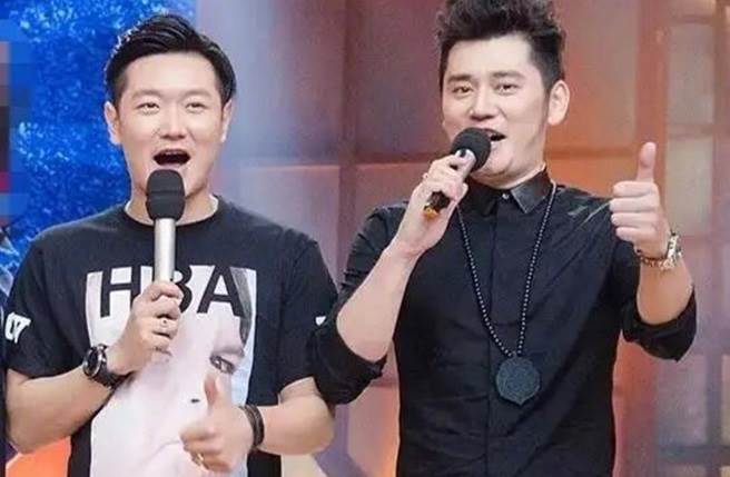 继钱枫后，《天天向上》昔日主持人田源(左)也卷入性侵未遂疑云。(取自微博)