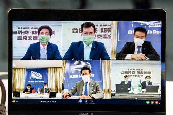 民进党与自民党今首度举行「外交．防卫政策意见交流会」。（民进党提供）