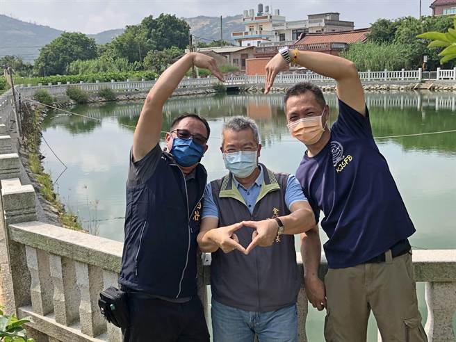 何厝村有七座水池，七星潭说法相沿数百年之久。（李金生摄）