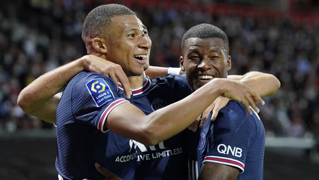 姆巴佩是否会在今夏离开还是未知数(美联社资料照)