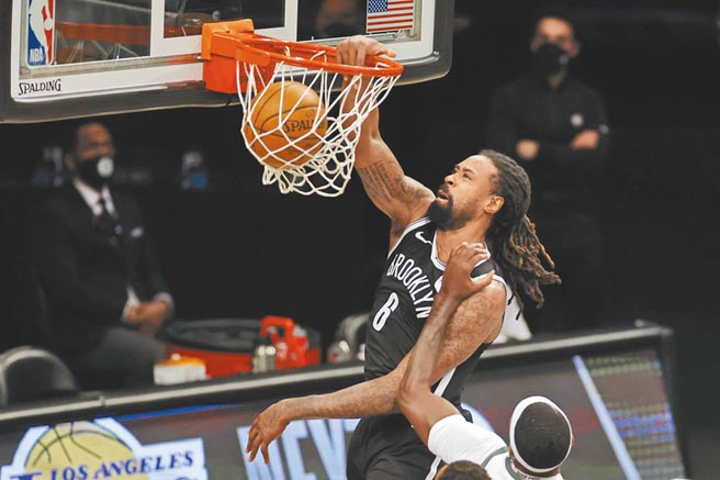 狄安卓乔丹遭爆有可能加盟湖人。（美联社资料照片）