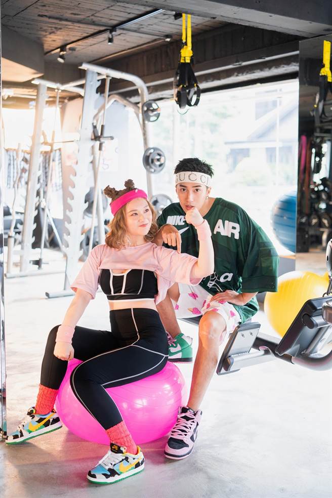 焦凡凡〈拜托拜托给我一口〉MV，请来男友娄峻硕担任彩蛋。（想不到音乐工作室 提供）