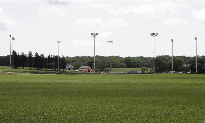 球场示意图(美联社)