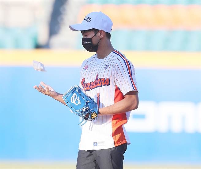 「柔道男神」杨勇纬。（陈怡诚摄）